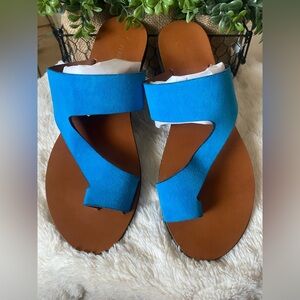 Kenneth Cole Vibrant Blue‎ Women's Sandals size 11